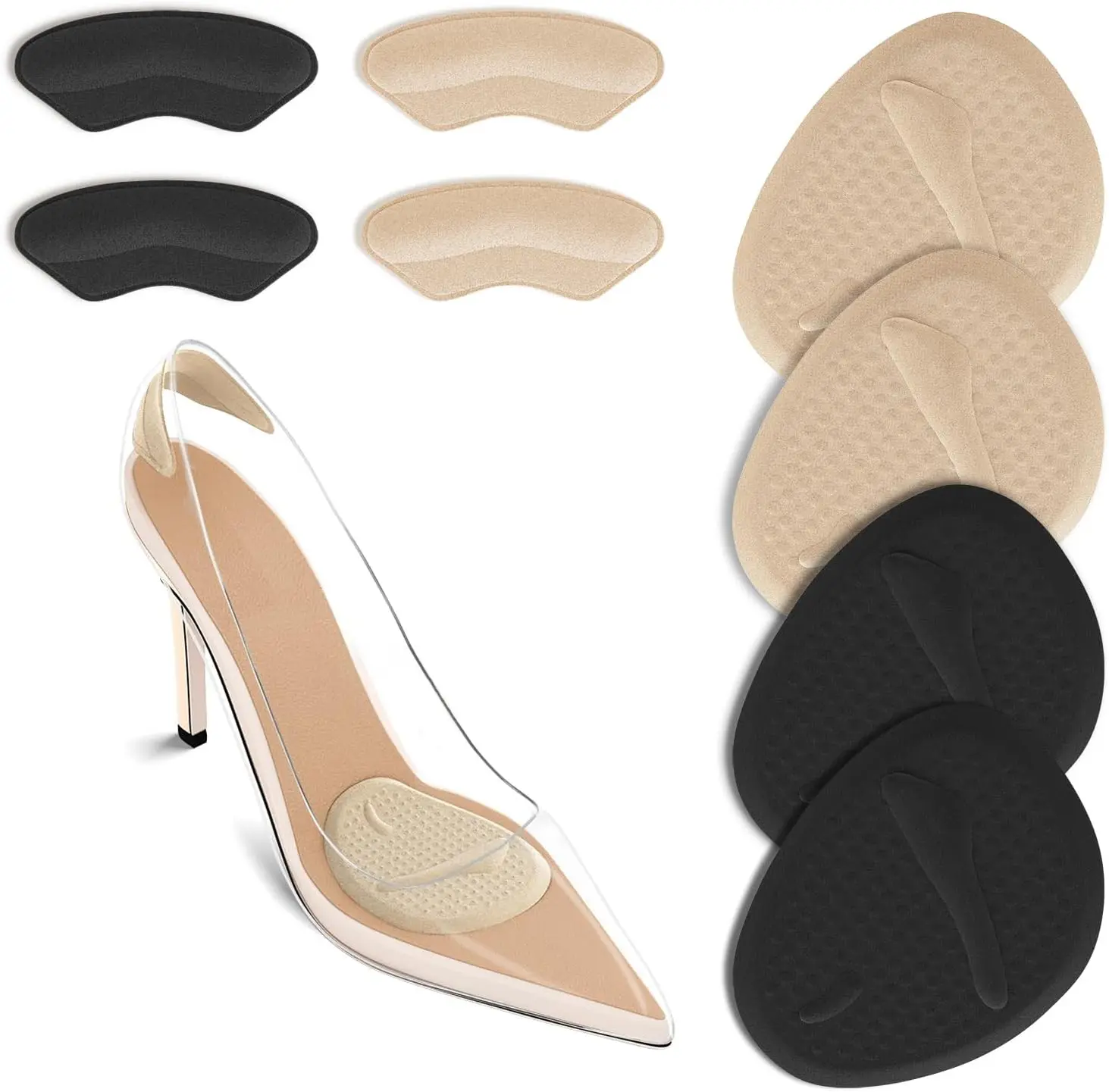 Women'S Shoes - 2 ensembles de coussinets pour les