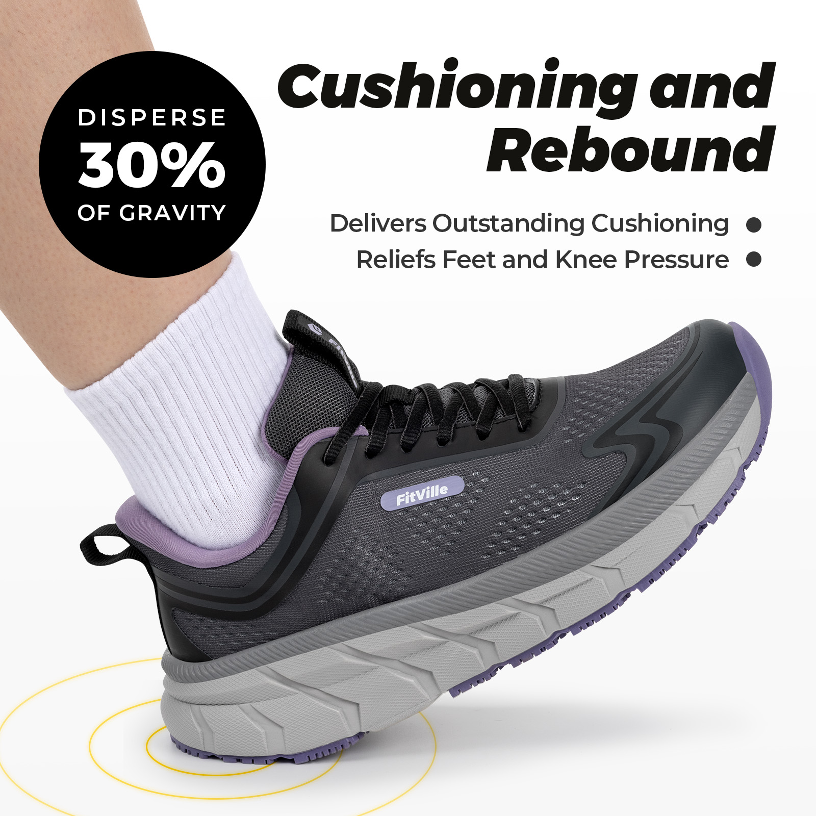Chaussures de sport pour femme - Wide Toe Box Running Sneakers avis et prix