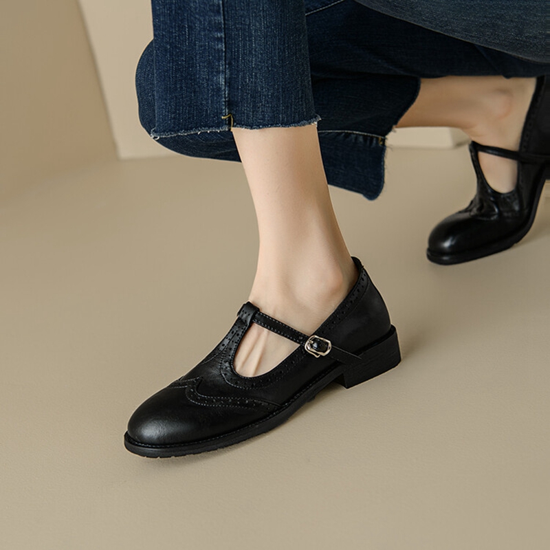 Escarpins en cuir fendu pour f - Boots avis et prix