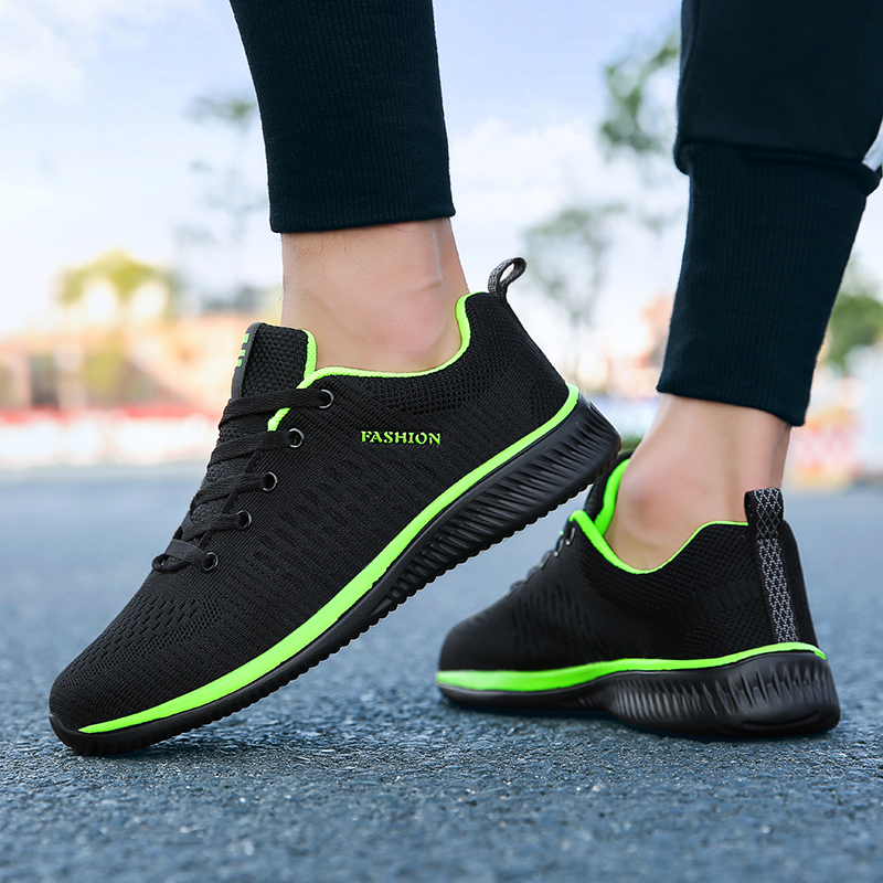 MAEDEF-Chaussures de sport déc - Knit Fabric Lace Up Sneakers avis et prix
