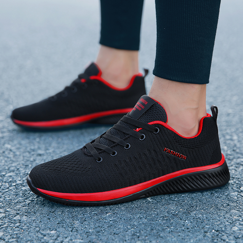 MAEDEF-Chaussures de sport déc - Knit Fabric Lace Up Sneakers avis et prix